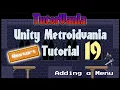 Metroidvania Unity Tutorial Ep 19 Main Menu