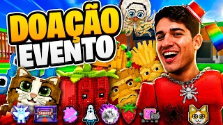 EVENTO HOJE E DOAÇÃO DE BRAINROTS 😱LIVE ROUBE UM BRAINROT AO VIVO