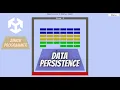 Unity Programming Pathway - Data persistence