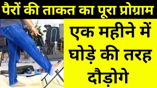 complete exercise program for leg strength & knee pain, exercises for strong thigh & hip muscles