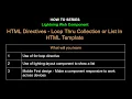 11 Salesforce LWC I Data Binding - HTML Directives