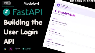 Build Login API with FastAPI Login Flow Authentication JWT Ready TAC