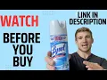 Honest Review of Lysol Disinfectant Spray