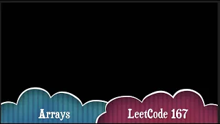 Leetcode 167 Two Sum II - Input Array Is Sorted
