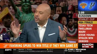 Pardon the Interruption | Favoring Spurs to Win Title if They Beat the Knicks in Game 5? - Wilbon