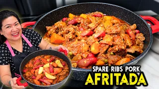 Ito Pala ang Sikreto sa Pinaka-Malinamnam na Spare Ribs Afritada!
