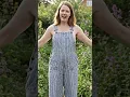 Gardaly Striped Wide-Leg Overalls Effortless Style All-Day Comfort