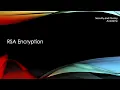 The RSA Encryption Algorithm explained
