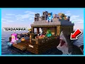 Download Lagu MIPAN \u0026 ZUZUZU Tersesat Di Tengah Laut Dengan Kapal Kecil! ADA HIU - Minecraft Survival Indonesia