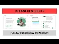 Is Fanfills Legit Full Fanfills Review Breakdown