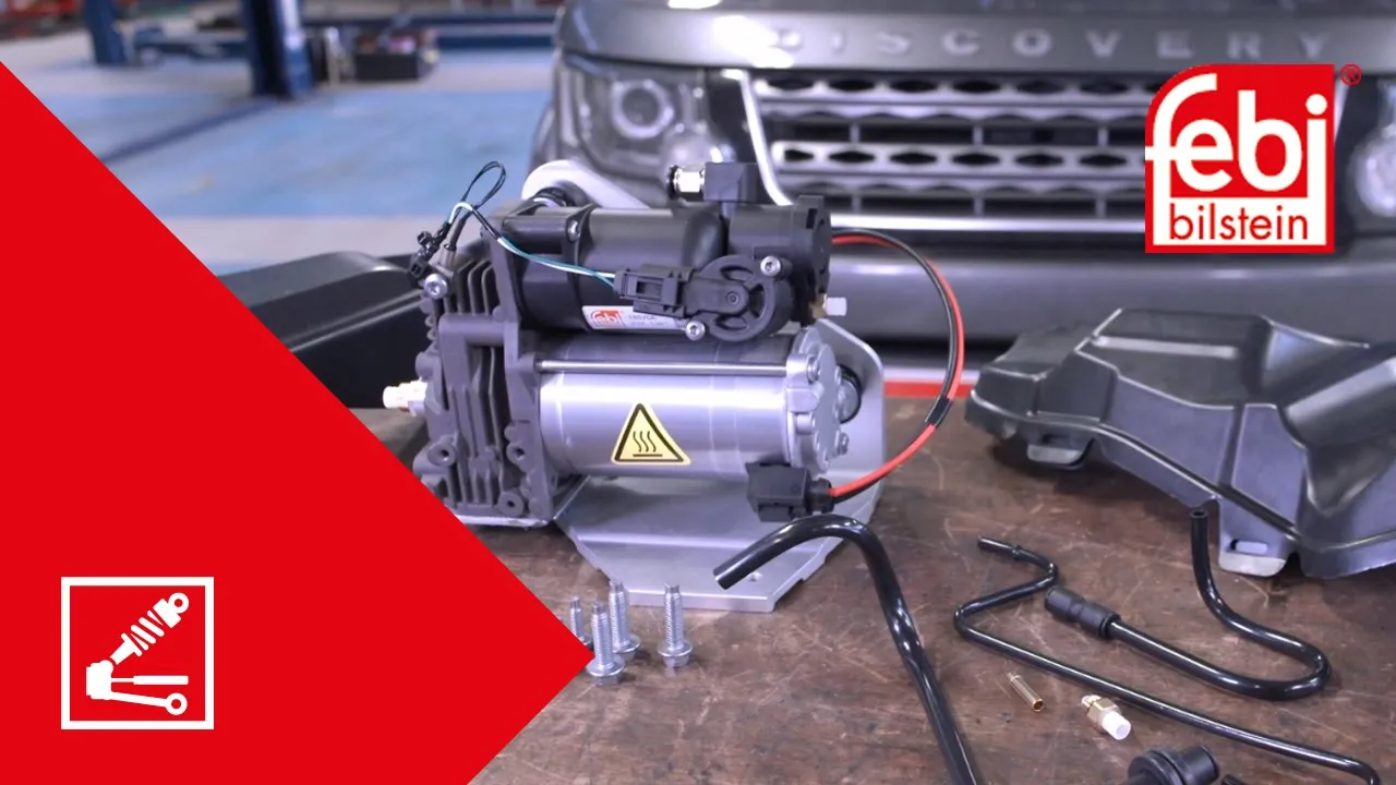 [EN] Land Rover Discovery 4 Air Compressor Replacement