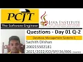 Data Base Task 02 How to Create Tables 1st Year Java Institute Sachith Dilshan