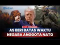 Lagu AS Beri Batas Waktu Negara Anggota NATO, Trump Siap Sepenuhnya Pakai Kekuatan Militer