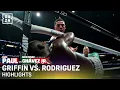 Avious Griffin vs. Julian Rodriguez Fight Highlights