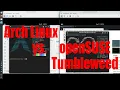 Arch Linux vs openSUSE Tumbleweed - how to install and use tutorial