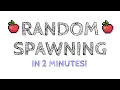 How to spawn any object at random positions in Unity