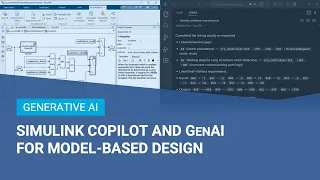 Introducing Simulink Copilot and Generative AI for Model-Based Design