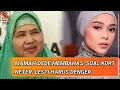Download Lagu MENOHOK❗Ceramah mamah dedeh soal kdrt seolah sentil lesti kejora