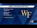 Wake Forest University launches new initiative for first-generation college students