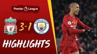 Liverpool 3 1 Man City Fabinho S Stunner Helps Reds Beat City Highlights 
