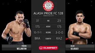 🔴GELOGAEV ASLAN 🇰🇿vs 🇧🇷Wellington Pereira