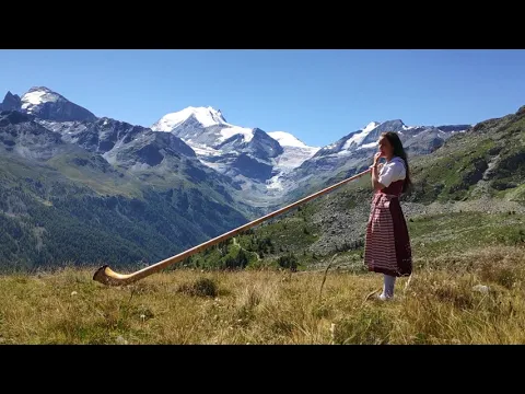 Download MP3 Solo Alphorn in the Mountains