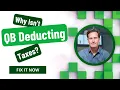 Payroll Taxes Not Deducting in QuickBooks Solve It in Minutes No tech skill Needed