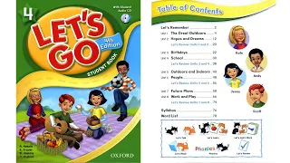 Let s Go 4 Unit 8 Work and play Student Book 4th Edition