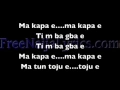 Lyrics:  Banky W - Jasi | FreeNaijaLyrics.com