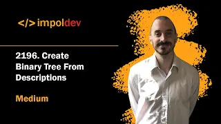 Create Binary Tree From Descriptions LeetCode 2196 - Python