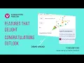Features that delight - congratulations Outlook