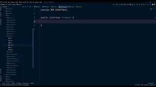 How to create interface in Intellij