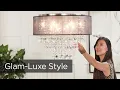 Glam-Luxe Style - 5 Quick Tips and Ideas in 2 Minutes to Help You Get the Look