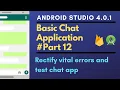 How to make Chat Application using Android Studio 12 Prego Coding Classes
