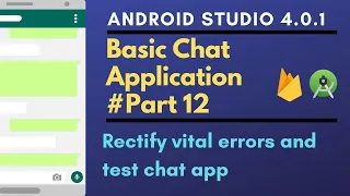How to make Chat Application using Android Studio 12 Prego Coding Classes