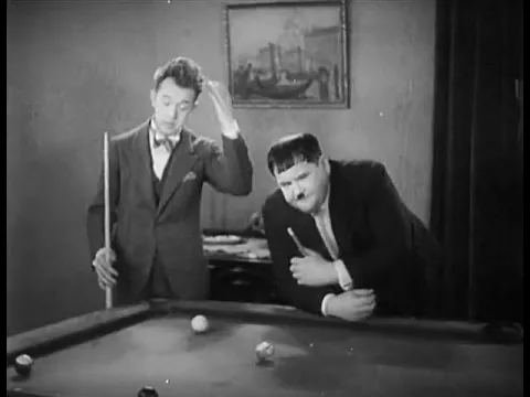 Download MP3 Laurel And Hardy Playing Pool Brats (1930)