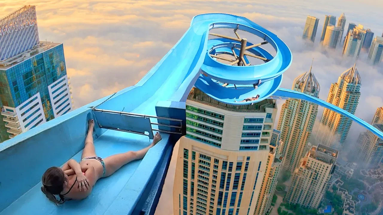 this water slide should not exist..
