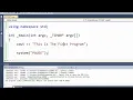 Win32 console