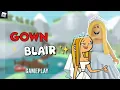 playing as GOWN BLAIR in Total Roblox Drama TEAMERS