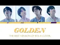 BTS ‘Golden’ | HUNTRIX (AI Cover) [BEST Version | Colour Coded Lyrics]