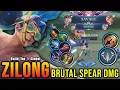 SAVAGE!! Powerful Offlaner Zilong with ATK Speed Build!! - Build Top 1 Global Zilong ~ MLBB