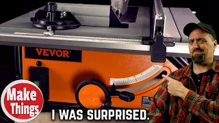Vevor 10 Contracter Saw Power I Never Saw Coming Vevor Review Make Things