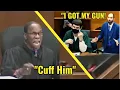 Defendant Threatens Officer Judge Delivers Brutal Reality Check