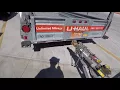 Uhaul 6x12 open trailer review