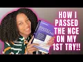 NCE STUDY TIPS How I Passed Study Schedule Study Materials etc