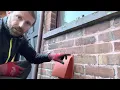 How to fit an external vent cover - install hooded air cowl vent cover