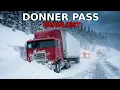 Donner Pass on I-80 California s Most Dangerous Winter Road