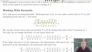 Factorials with Practice - Calc2-Examples-Review