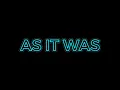 Download Lagu As It Was- Harry Styles Edit Audio