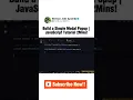 Build a Simple Modal Popup JavaScript Tutorial 2-Minute Coding Challenge
